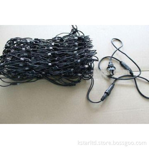 LED round net light, water-resistant outdoor use